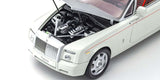 KYOSHO DIE CAST KS08871EW2 - Kyosho 1:18 Rolls-Royce Phantom Drophead Coup 2007 English White