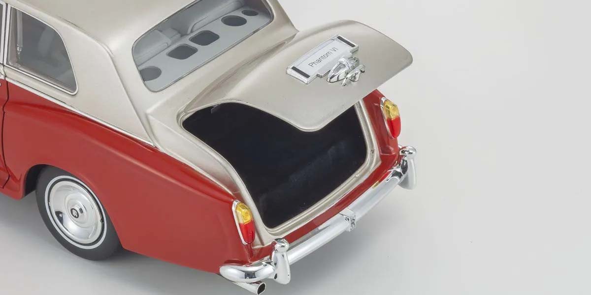 KYOSHO DIE CAST KS08905RLB - Kyosho 1:18 Rolls-Royce Phantom VI EWB 1968 Red-Light Beige