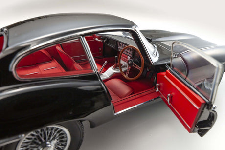 KYOSHO DIE CAST KS08954BK - Kyosho 1:18 Jaguar E-Type 3.8L Coupe MK1 1961 Black