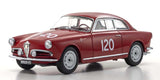 KYOSHO DIE CAST KS08957A - Kyosho 1:18 Alfa Romeo Giuletta SV Mille Miglia 1956 Nr.120