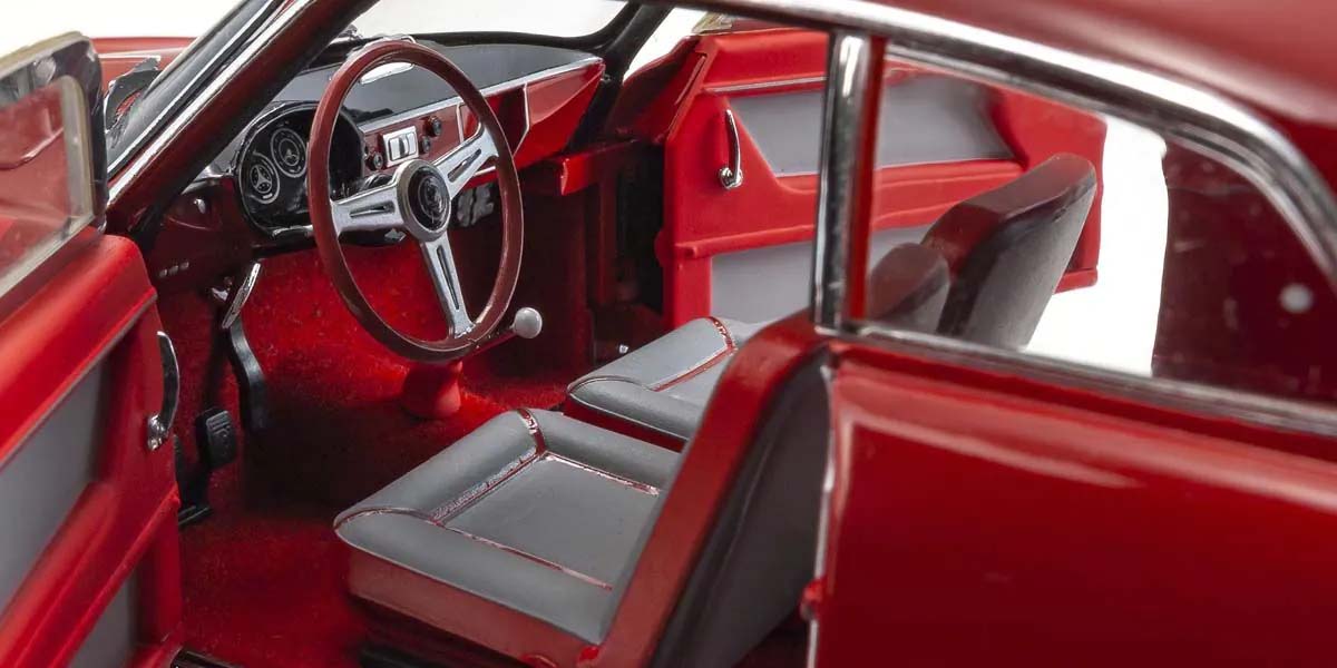 KYOSHO DIE CAST KS08957B - Kyosho 1:18 Alfa Romeo Giuletta SV Targa Florio 1957 Nr.24