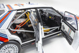 KYOSHO DIE CAST KS08960A - Kyosho 1:18 Lancia Delta HF 4WD Monte Carlo 1987 Team Martini Nr.6