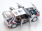 KYOSHO DIE CAST KS08960A - Kyosho 1:18 Lancia Delta HF 4WD Monte Carlo 1987 Team Martini Nr.6