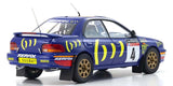 KYOSHO DIE CAST KS08962A - Kyosho 1:18 Subaru Impreza Colin McRae Winner RAC 1994 Nr.4