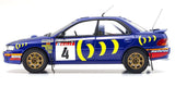KYOSHO DIE CAST KS08962A - Kyosho 1:18 Subaru Impreza Colin McRae Winner RAC 1994 Nr.4