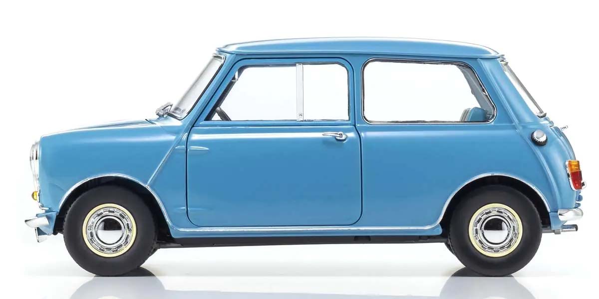 KYOSHO DIE CAST KS08964BL - Kyosho 1:18 Morris Mini Minor Clipper Blue