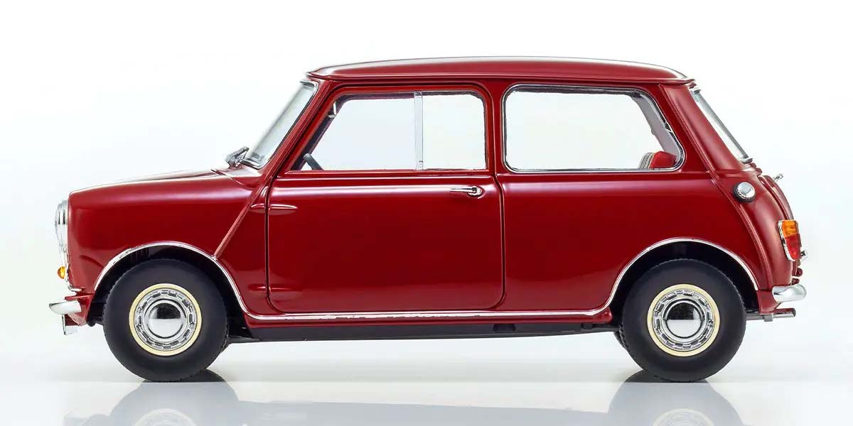 KYOSHO DIE CAST KS08964R - Kyosho 1:18 Morris Mini Minor Cherry Red