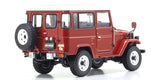 KYOSHO DIE CAST KS08971R - Kyosho 1:18 Toyota Land Cruiser 40 Van BJ42V 1980 Red