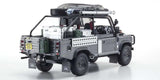 KYOSHO DIE CAST KSR08903TR - Kyosho 1:18 Resin Land Rover Defender 2001 Tomb Raider Edition