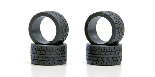 Mini-Z Racing Radial Tyres 40 Shore - Wide (4)