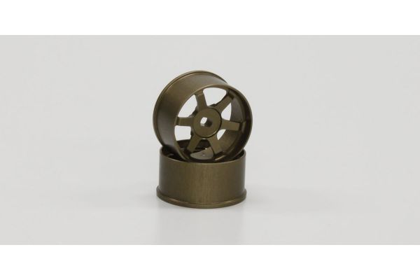 TE37 WHEELS WIDE 0.8 OFFSET BRONZE (2) Mini-Z AWD-FWD