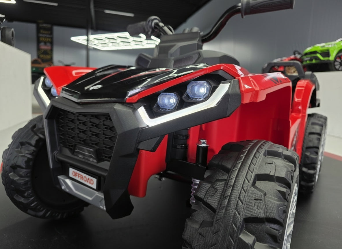 TrailBlazer 6-wheel electric children's quad 24V with loading platform