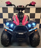 Electric children's quad Phyton pink