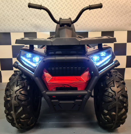 Battery children's quad Spider 12 volts red