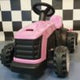 Electric children's tractor pink 6 volts