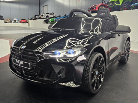 Electric children's car BMW M4 12 volt metallic black