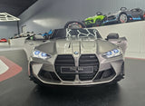 Electric children's car BMW M4 12 volt metallic grey