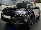 BMW M5 24 Volt Metallic Black Children's Car