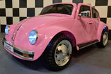 Children's car Volkswagen Kever 12 volt pink