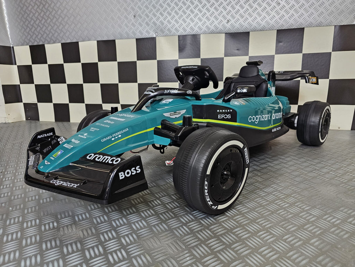 Aston Martin Formula 1 children's car 24 volts