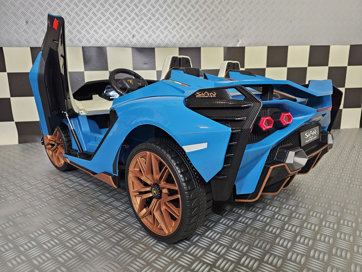 Børnebil Lamborghini Sian 2-personers 24 volt