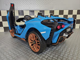 Børnebil Lamborghini Sian 2-personers 24 volt