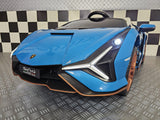 Børnebil Lamborghini Sian 2-personers 24 volt