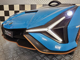 Børnebil Lamborghini Sian 2-personers 24 volt