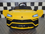 Electric children's car Lamborghini Urus 12 volt yellow