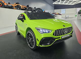Children's car Mercedes CLA 45 green
