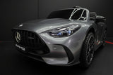 Børnebil Mercedes GT63 2-personers 24 volt metallic grå