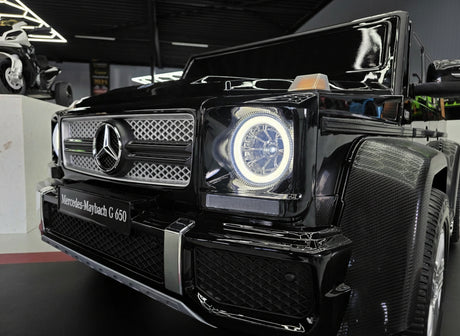 Mercedes Maybach XXL 24 volt electric children's car with MP4