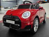 Children's car Mini Cooper S 12 volt metallic red