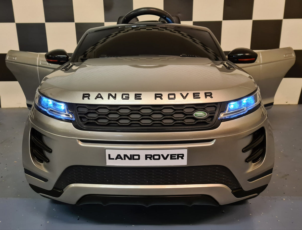 Battery toy car Range Rover Evoque 4 engines paint grey