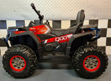 Battery children's quad Spider 12 volts red