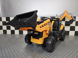 Children's tractor JCB Sitemaster 12 volts
