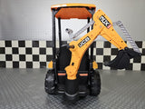 Elektrisk børnetraktor JCB Sitemaster med tag 12 volt