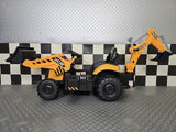 Children's tractor JCB Sitemaster 12 volts