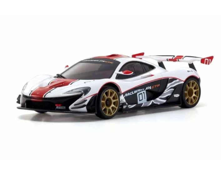 Kyosho Mini-Z MR04 RWD McLaren P1 GTR White-Red (W-MM/KT531P)