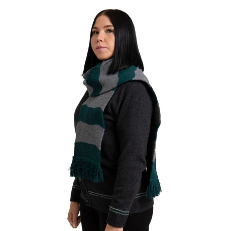 Slytherin Striped Scarf - Harry Potter