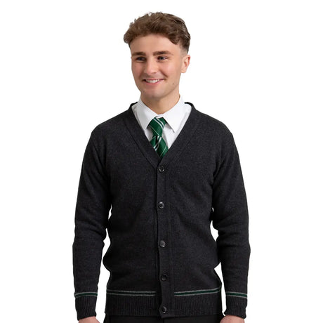 Slytherin V-Neck Cardigan - Harry Potter
