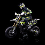 Promoto-SM 1/4 Super Moto Motorcycle, FXR, White: RTR Basic