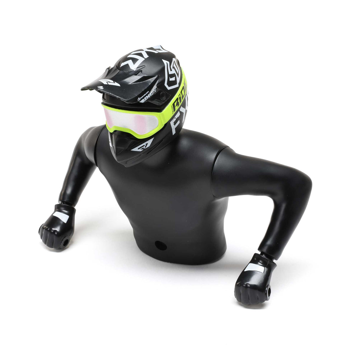 Rider Figure Upper, FXR Yellow: PM-SM/MX