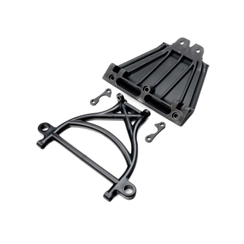 Losi Front Skid Plate and Brace: 5IVE-3.0