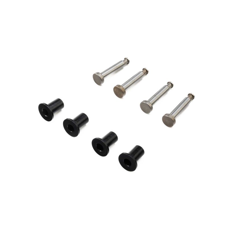 Losi Front King Pins & Arm Bushings Steel: ALL 5IVE