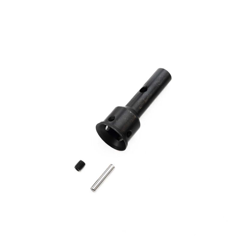 Losi Front/Rear Booted Stub Axle & Pins (1): ALL 5IVE
