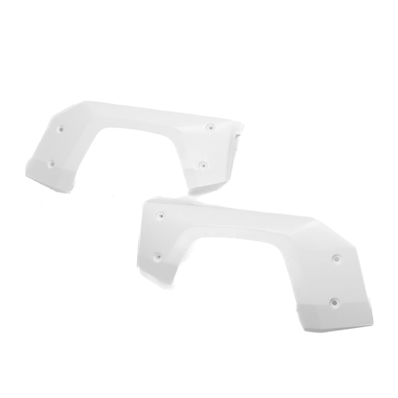 Losi Body Panel Rear Fender Left/Right White: 5IVE-T 3.0
