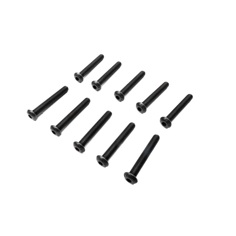 Losi Button Head Screws M5 x 35mm STL (10)