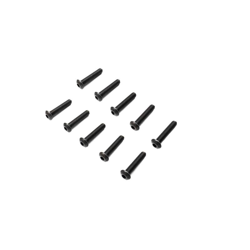 Losi Button Head Screws M4 x 20mm STL (10)
