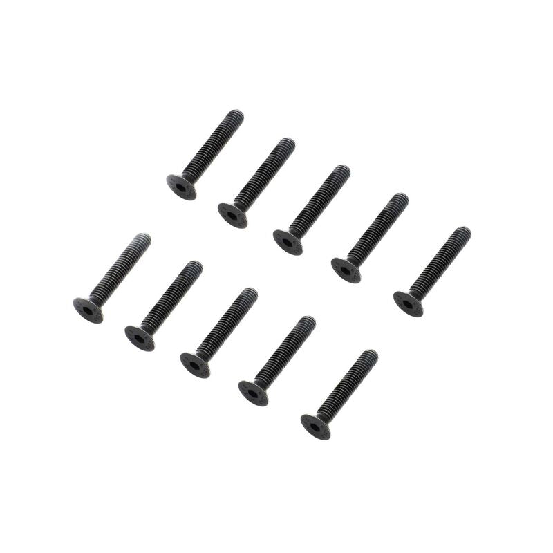 Losi Flat Head Screws M5 x 30mm STL (10)